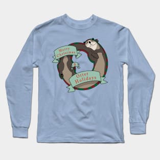 And Otter Holidays Long Sleeve T-Shirt